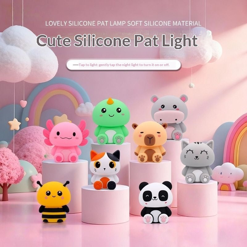 Nachtlicht mit Axolotl und Biene | LuxeStyle