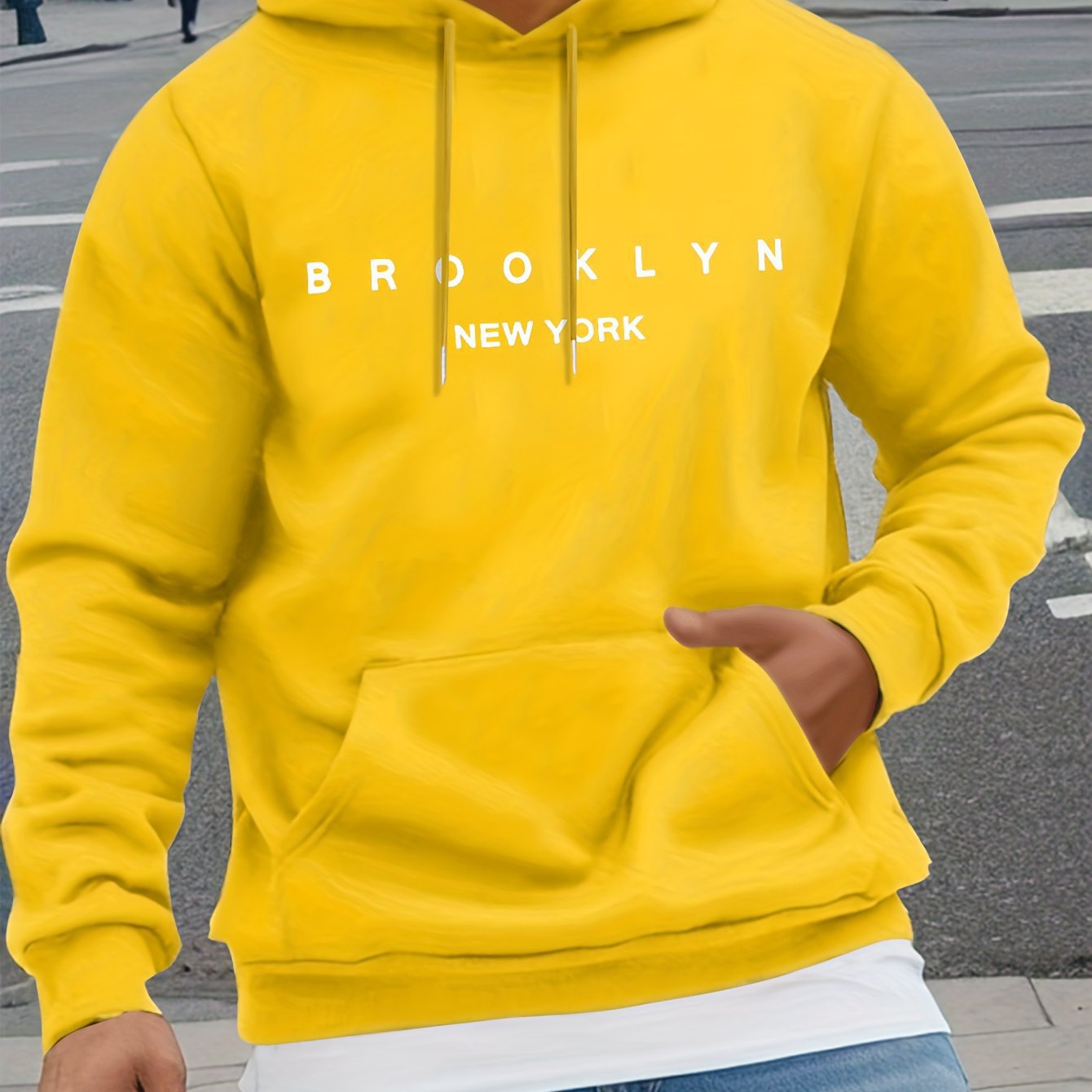 Pullover mit Buchstaben-Druck