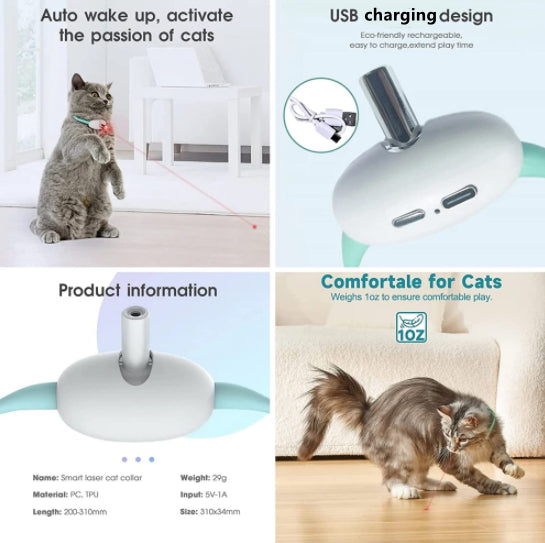 Smart Laser Katzenhalsband