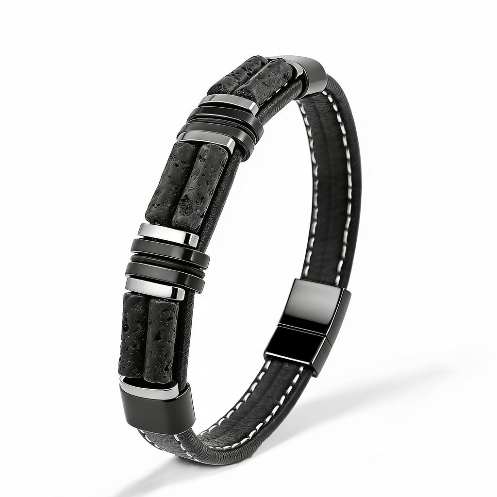 Handgefertigter Lederarmband – Bild 5 | LuxeStyle
