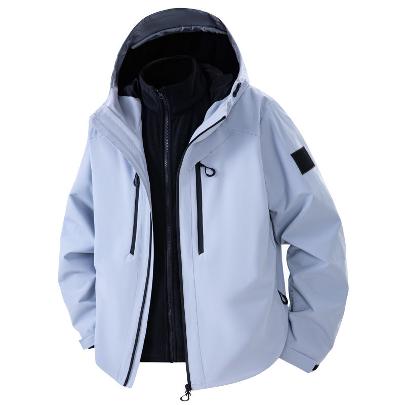 Wind- & wasserdichte Outdoor-Jacke, Herren