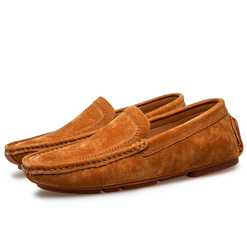 Atmungsaktive Herrenschuhe aus Echtleder