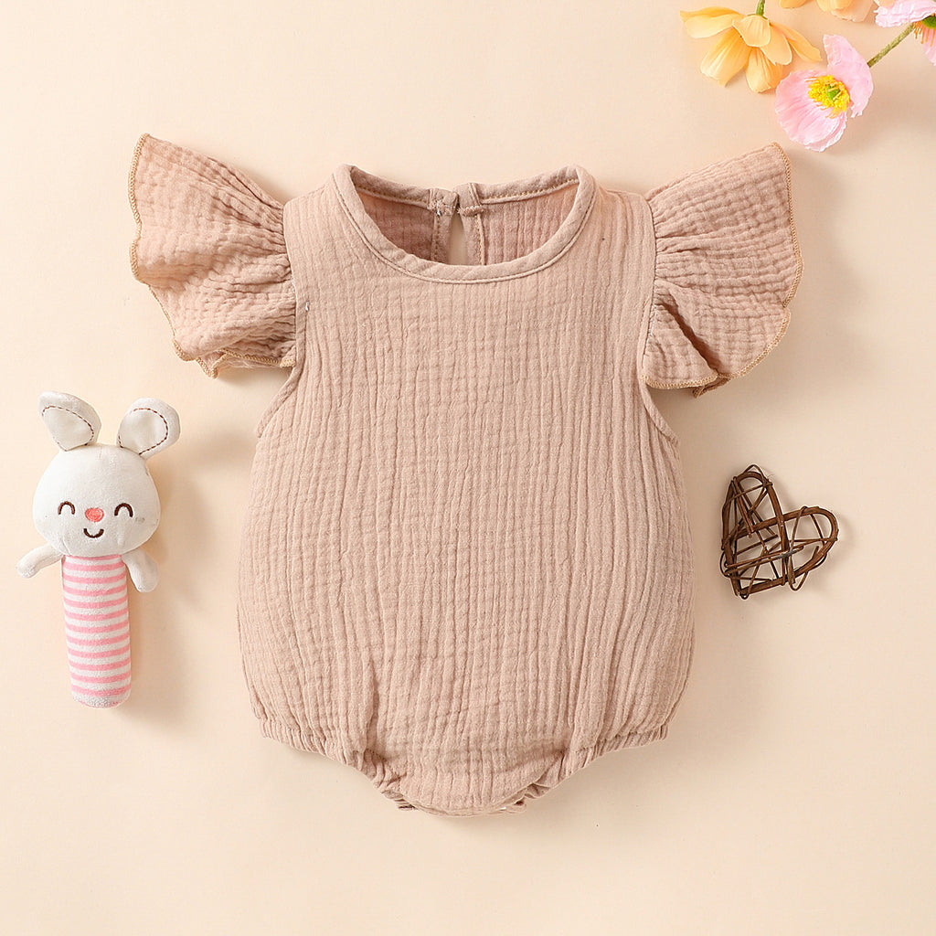 Baby Strampler mit kurzen Ärmeln | LuxeStyle