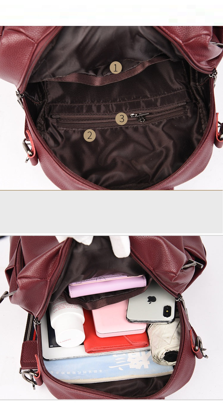 Modischer Rucksack mit Buchstaben-Print, 20-35 L – Bild 8 | LuxeStyle