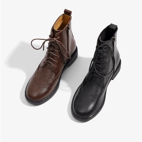 britisch/französisch Vintage Knöchelstiefel