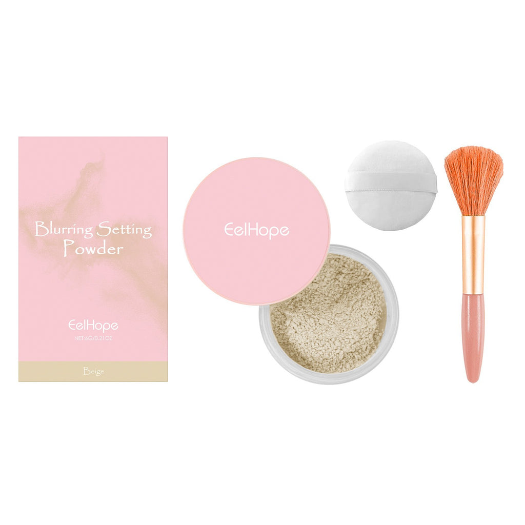 Fixierpuder mit Pinsel für natürliches Finish – Bild 3 | LuxeStyle