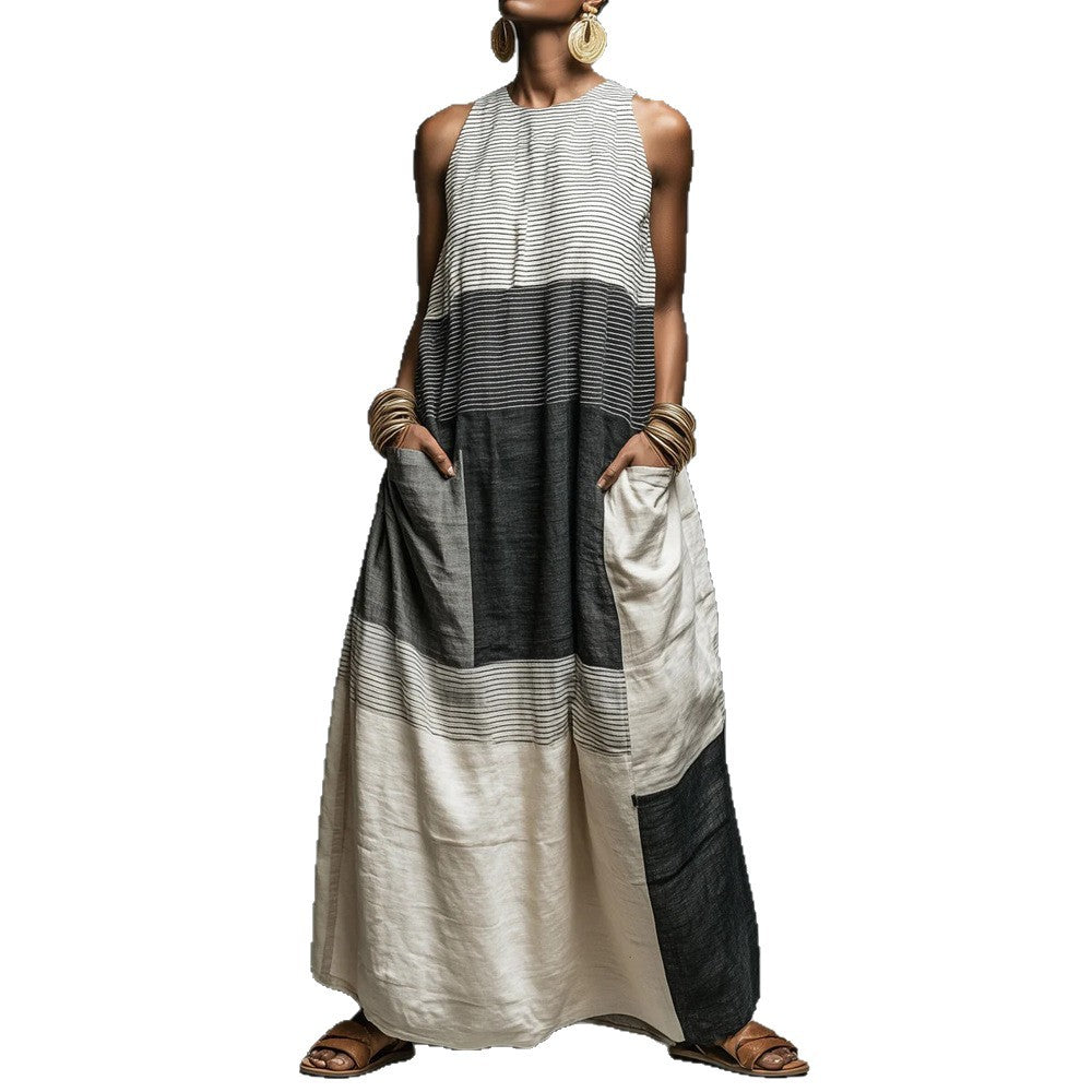 Ärmelloses weitenfreundliches Leisure-Dress