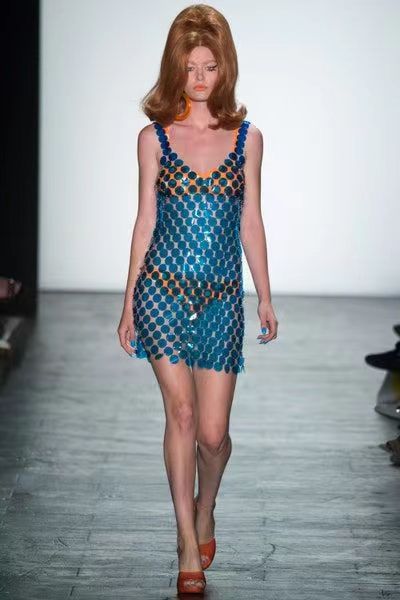 Sequined Minikleid
