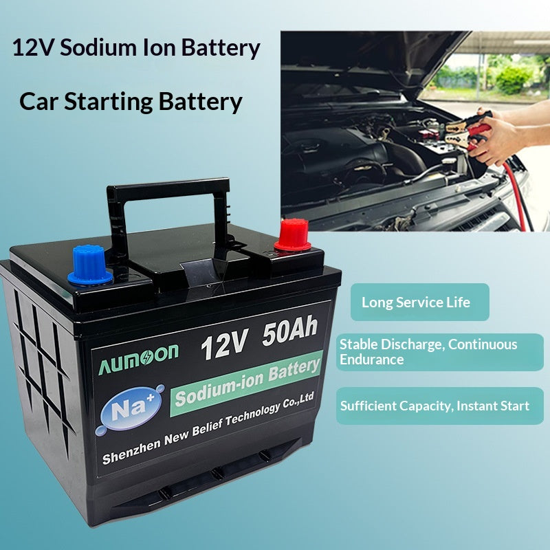 12V 50Ah Natrium-Ionen Start-Stopp Batterie