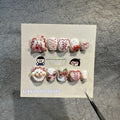 Strawberry Rabbit Nagel-Set