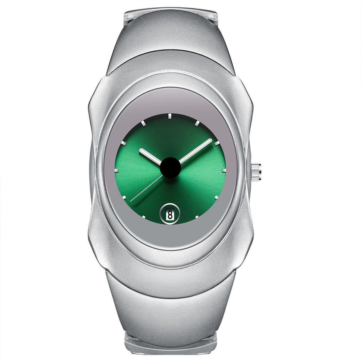 Quarz-Armbanduhr, schwarz, 11 mm Gehäusedicke | LuxeStyle