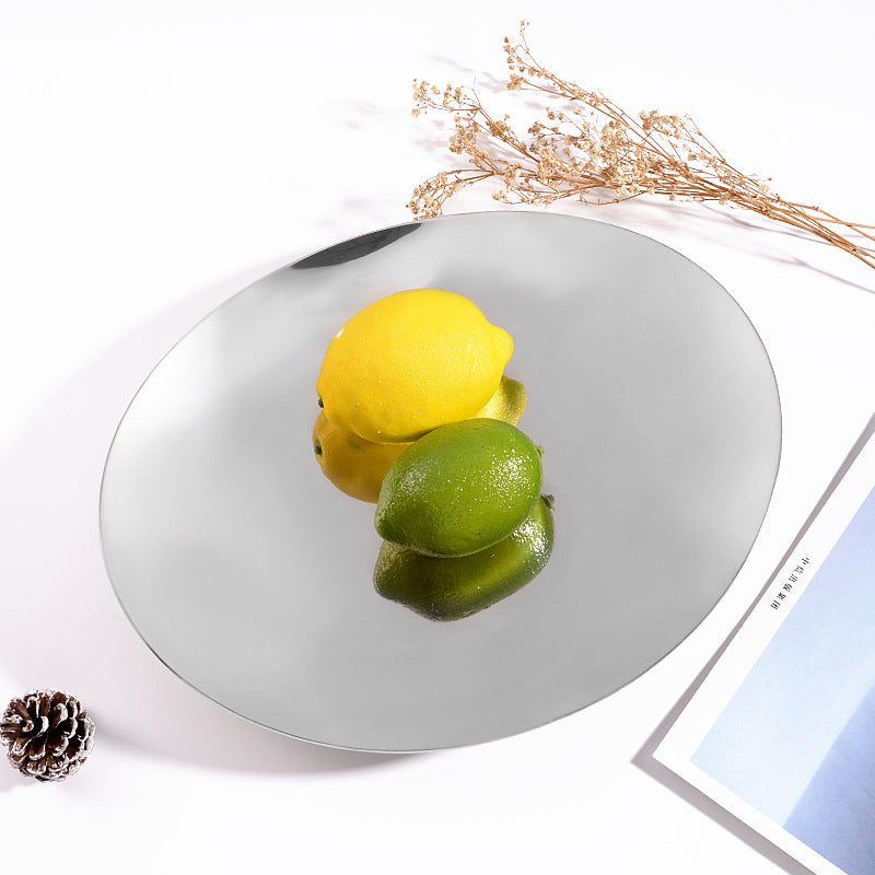 Ovale Edelstahl-Früchteplatte – Bild 10 | LuxeStyle