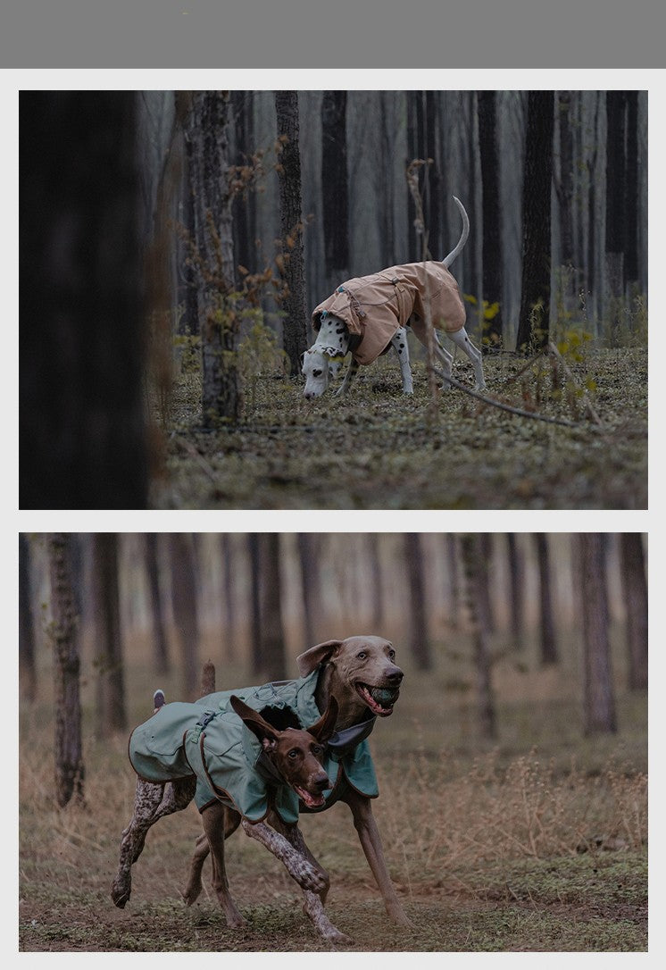 Wasserdichter Wind- und Wärmeschutz-Softshell-Hundemantel
