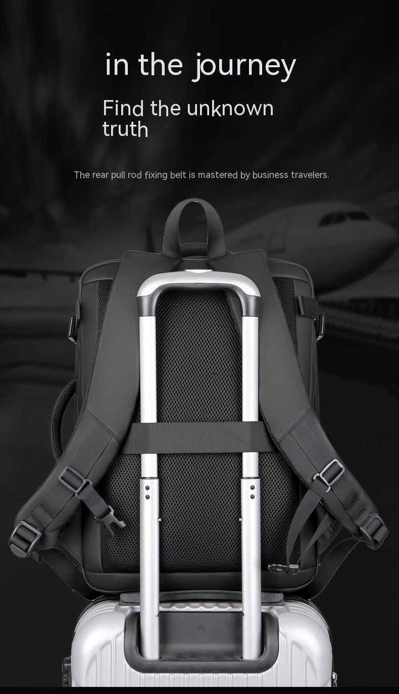 Business Rucksack – wasserdicht & erweiterbar – Bild 12 | LuxeStyle