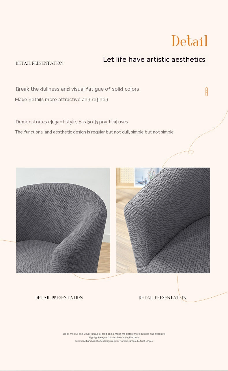 Elastischer Jacquard Clubsofa-Bezug – Bild 20 | LuxeStyle