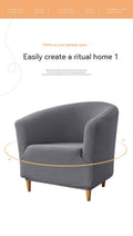 Elastischer Jacquard Clubsofa-Bezug | LuxeStyle