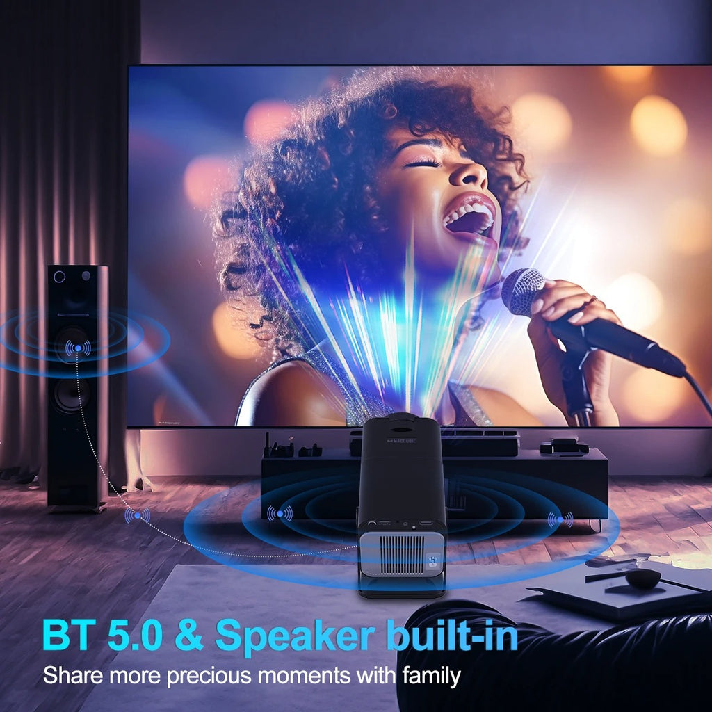 4K Smart Mini Beamer mit WLAN