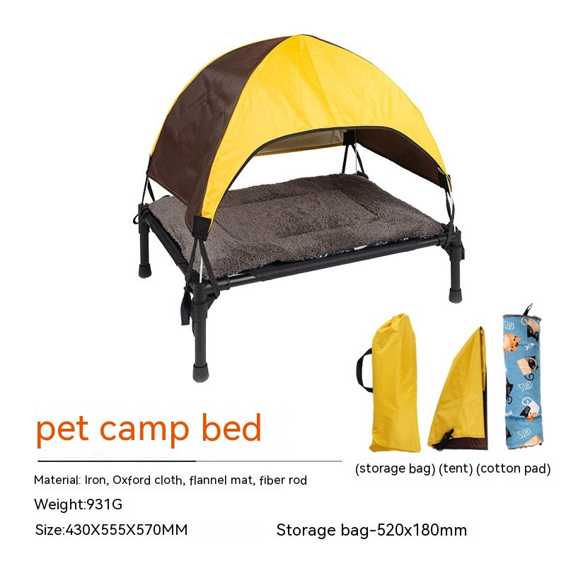 Faltbares Haustier-Feldbett für Camping