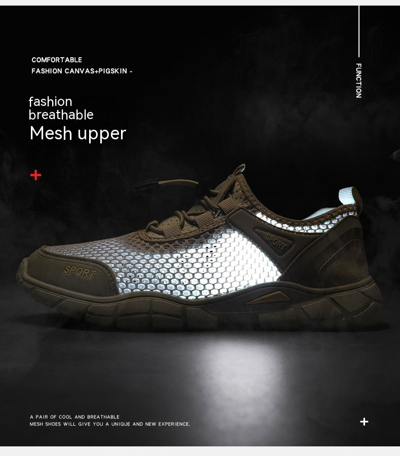 Leichte atmung. Sandalen Outdoor-Casual