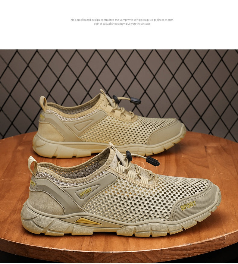 Leichte atmung. Sandalen Outdoor-Casual
