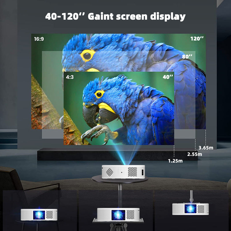 HD Mini-Beamer für Heimkino & Büro