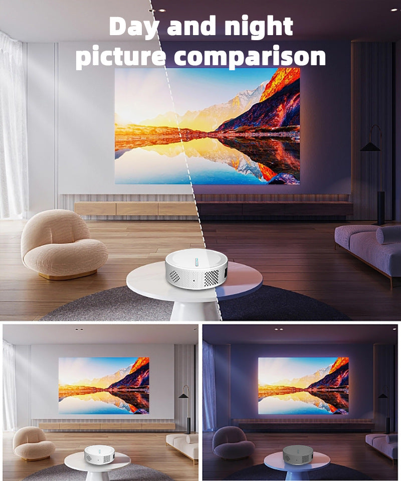 HD Mini-Beamer für Heimkino & Büro