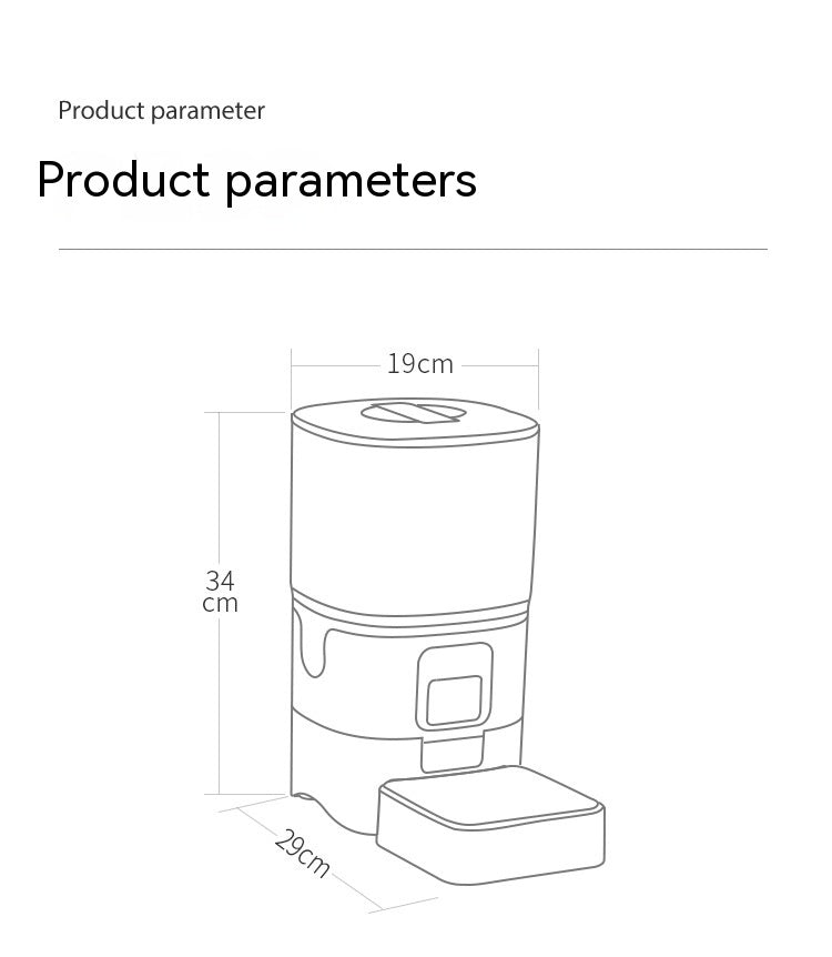 Intelligenter 6L Futterautomat für Haustiere – Bild 5 | LuxeStyle