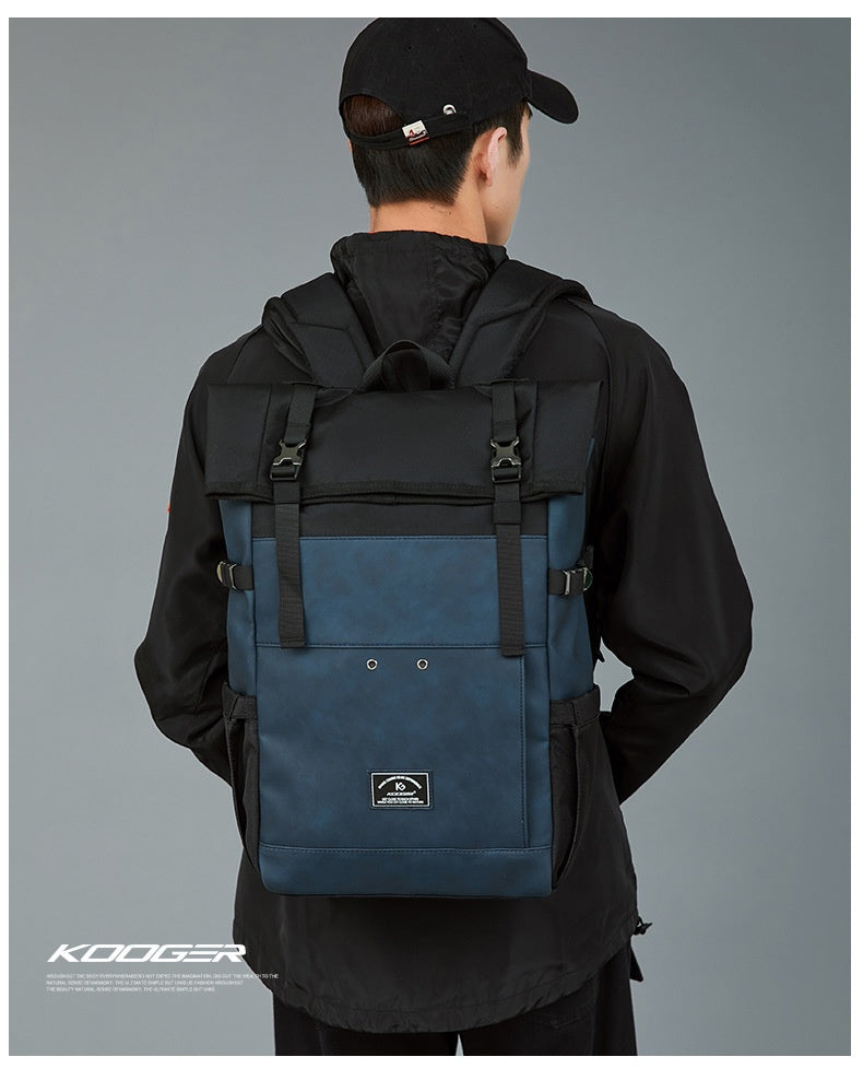 Roll-up Rucksack mit grossem Fassungsvermögen – Bild 2 | LuxeStyle