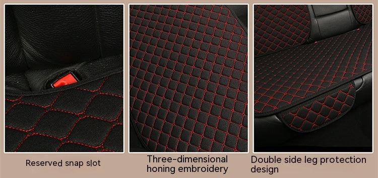 Leinen-Auto-Sitzkissen Universal