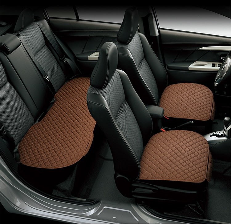 Leinen-Auto-Sitzkissen Universal