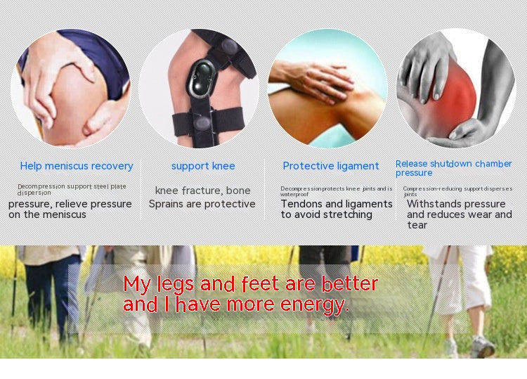 Knie-Bandage mit Ligament-Unterstützung – Bild 3 | LuxeStyle