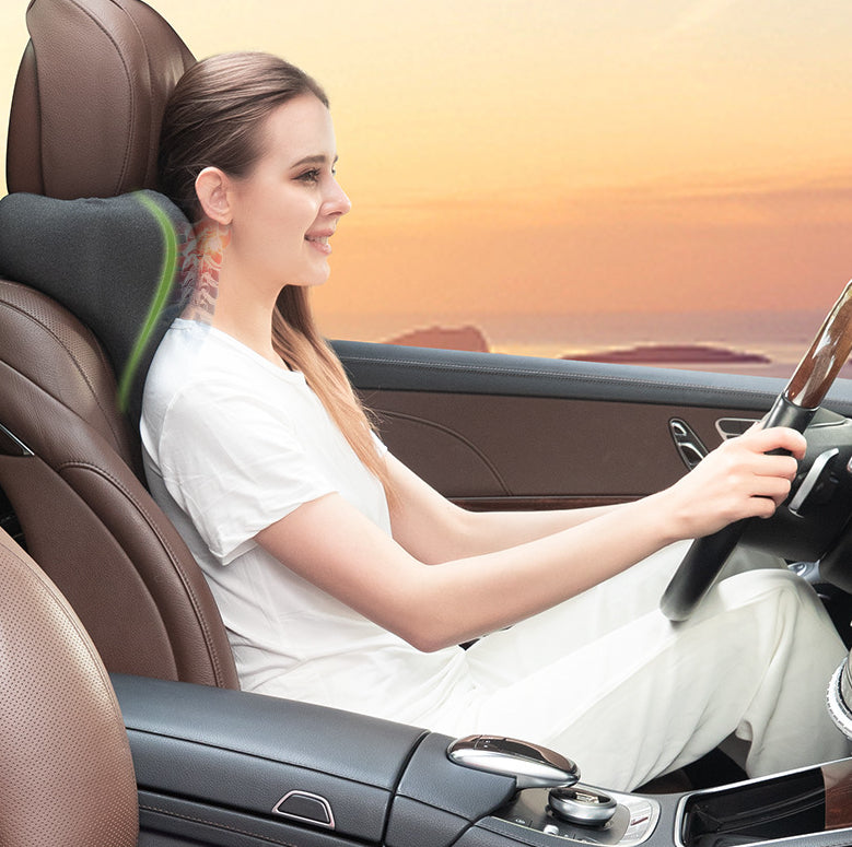 Universelles Auto Nackenkissen mit Memory Foam für 4 Jahreszeiten