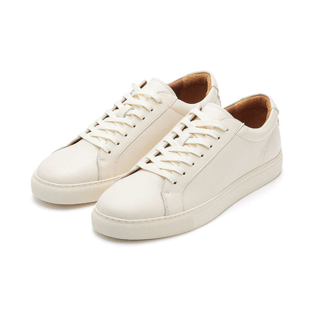 Weisse Casual-Sneaker für Herren