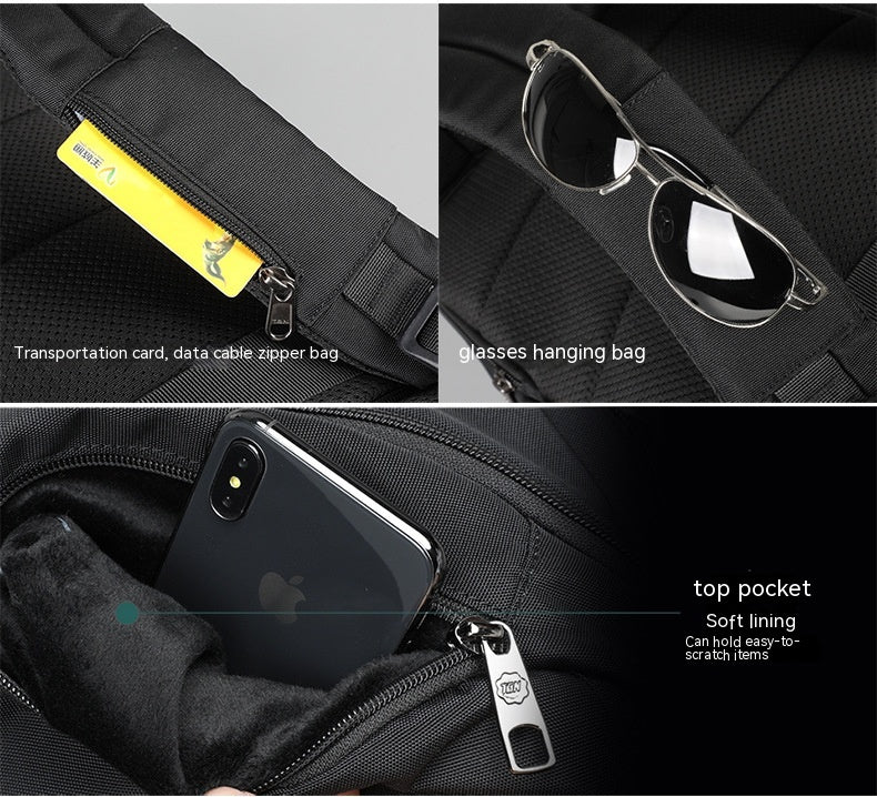 Anti-Diebstahl Laptop Rucksack 15.6"