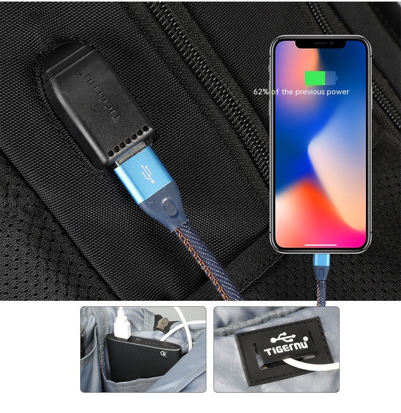 Anti-Diebstahl Laptop Rucksack 15.6"