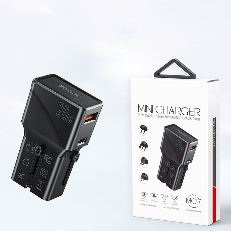 Mini PD20W Reise-Ladegerät mit USB-C