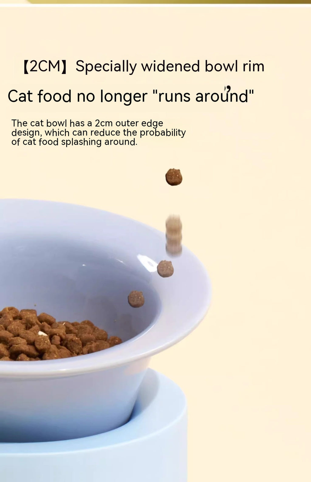 Keramik Doppelnapf für Katzen und Hunde – Bild 3 | LuxeStyle
