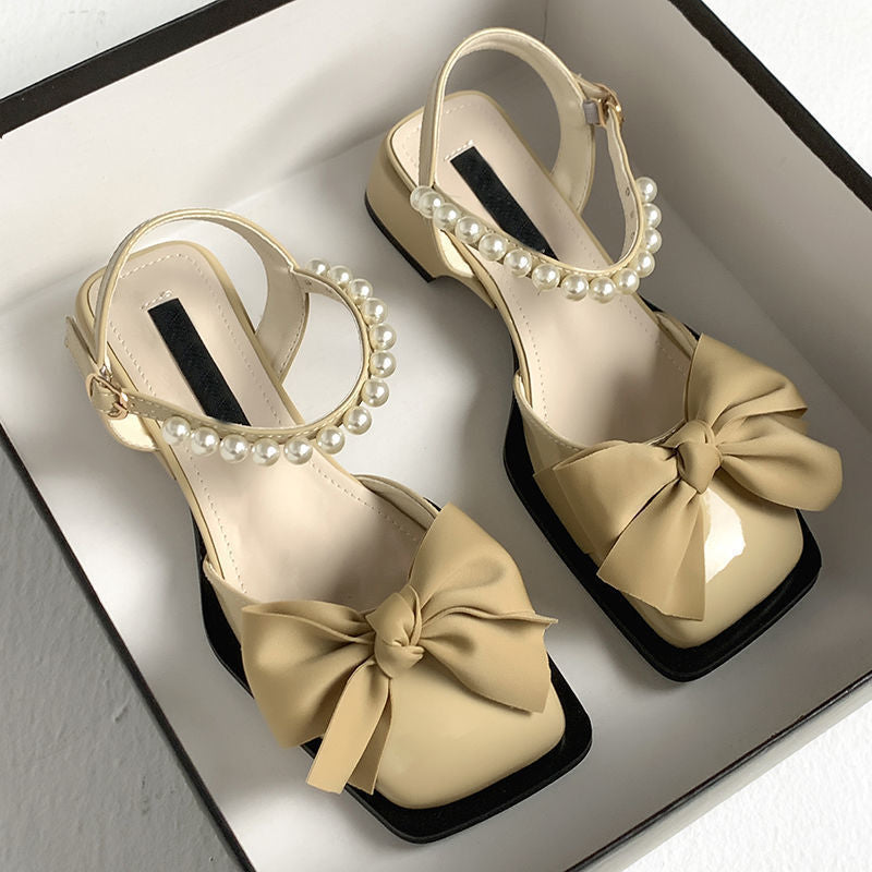 Elegante Sandalen mit Schleife – Bild 6 | LuxeStyle