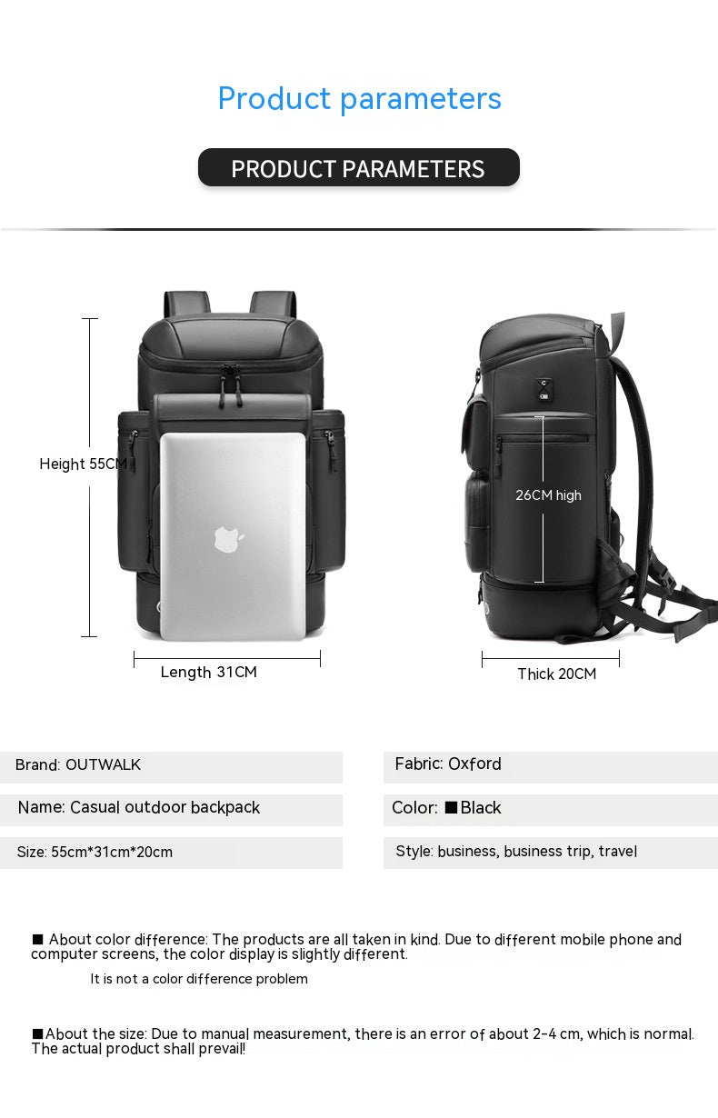 Wasserdichter Outdoor Rucksack für Herren