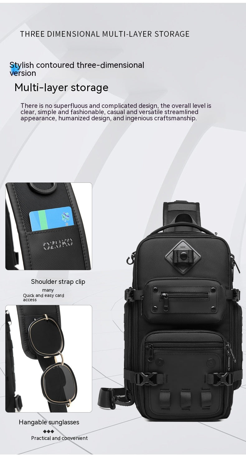 Taktische Outdoor-Brusttasche