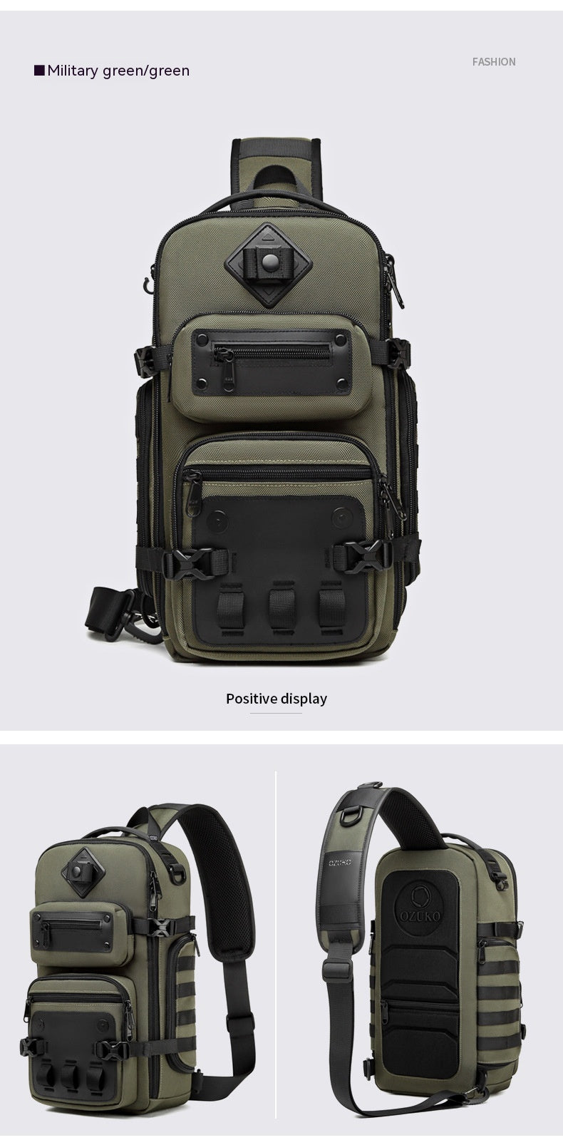 Taktische Outdoor-Brusttasche
