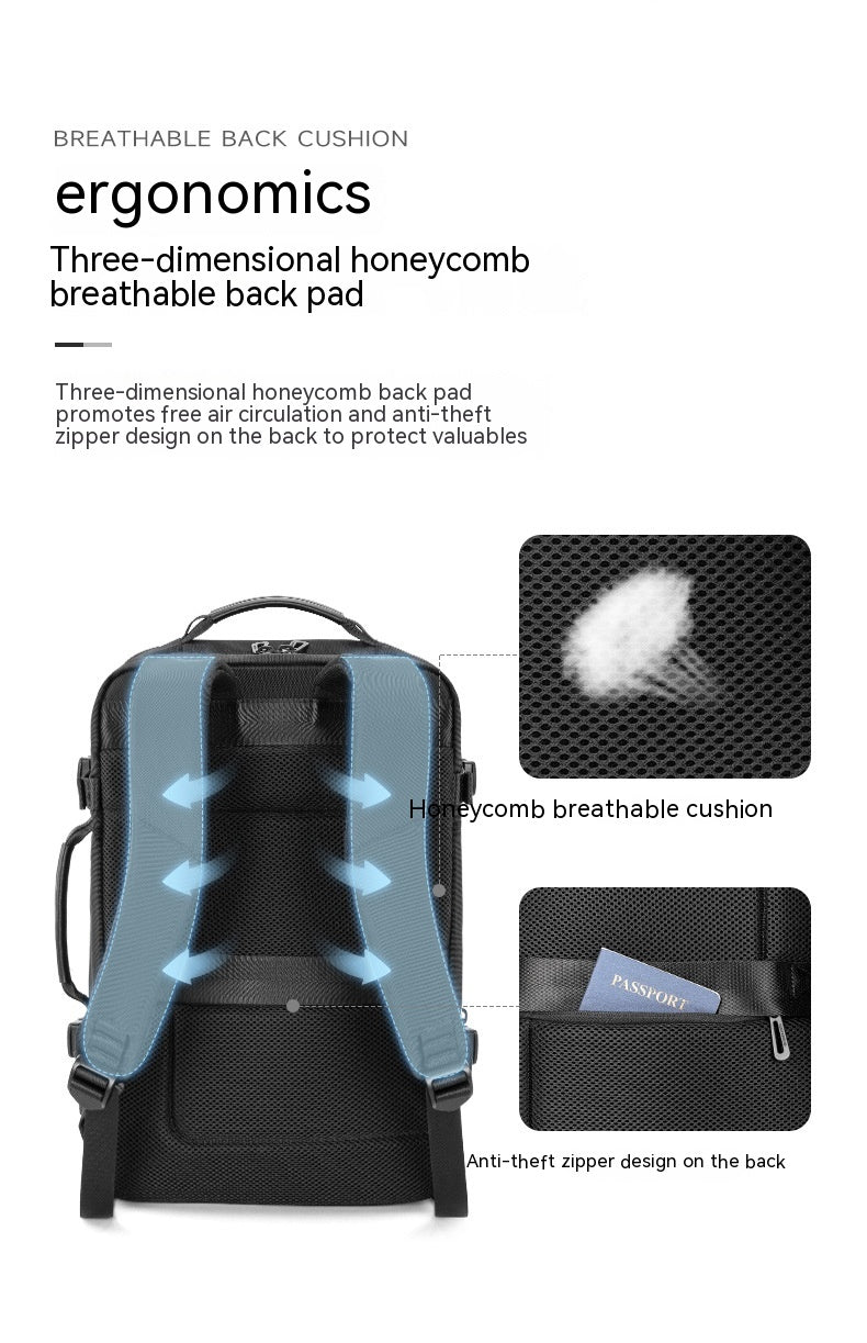 Business Notebook Rucksack – Multi-Layer, gross