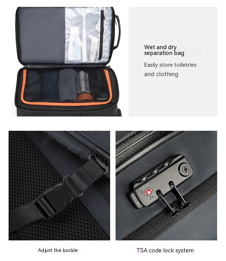 Business Notebook Rucksack – Multi-Layer, gross