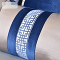 Kissenhülle «Blaue Tuschemalerei» – Bild 1 | LuxeStyle