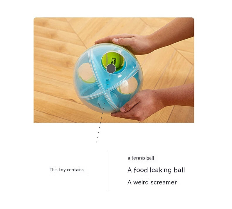 Futterball Labyrinth mit Soundeffekt