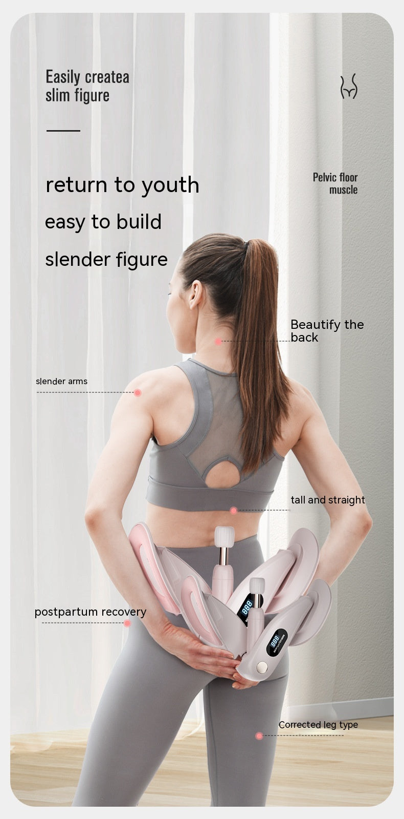 Beckenboden-Muskeltrainer mit Zählfunktion – Bild 6 | LuxeStyle