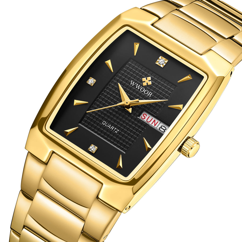 8837 Herren Business Quarzuhr wasserdicht – Bild 2 | LuxeStyle