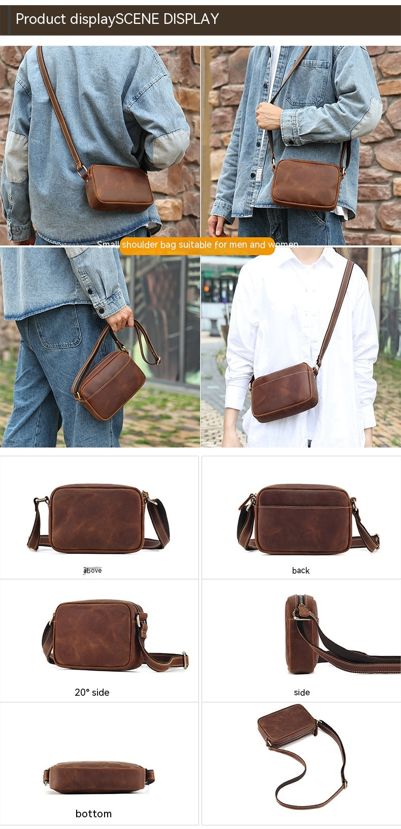 Brown Ledertasche – Bild 4 | LuxeStyle