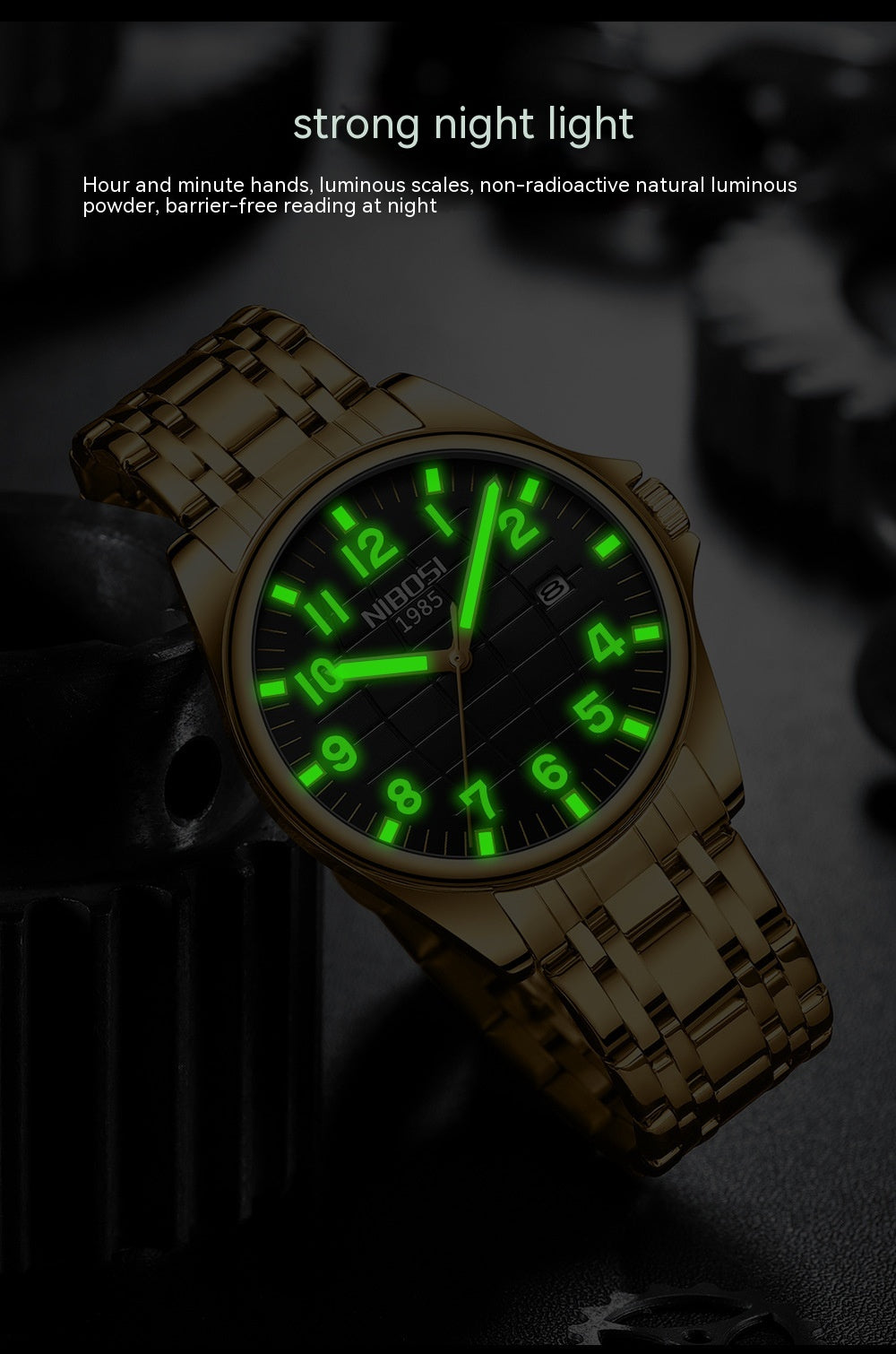 Fashion Simple Herrenuhr, Leuchtend, Wasserdicht – Bild 3 | LuxeStyle
