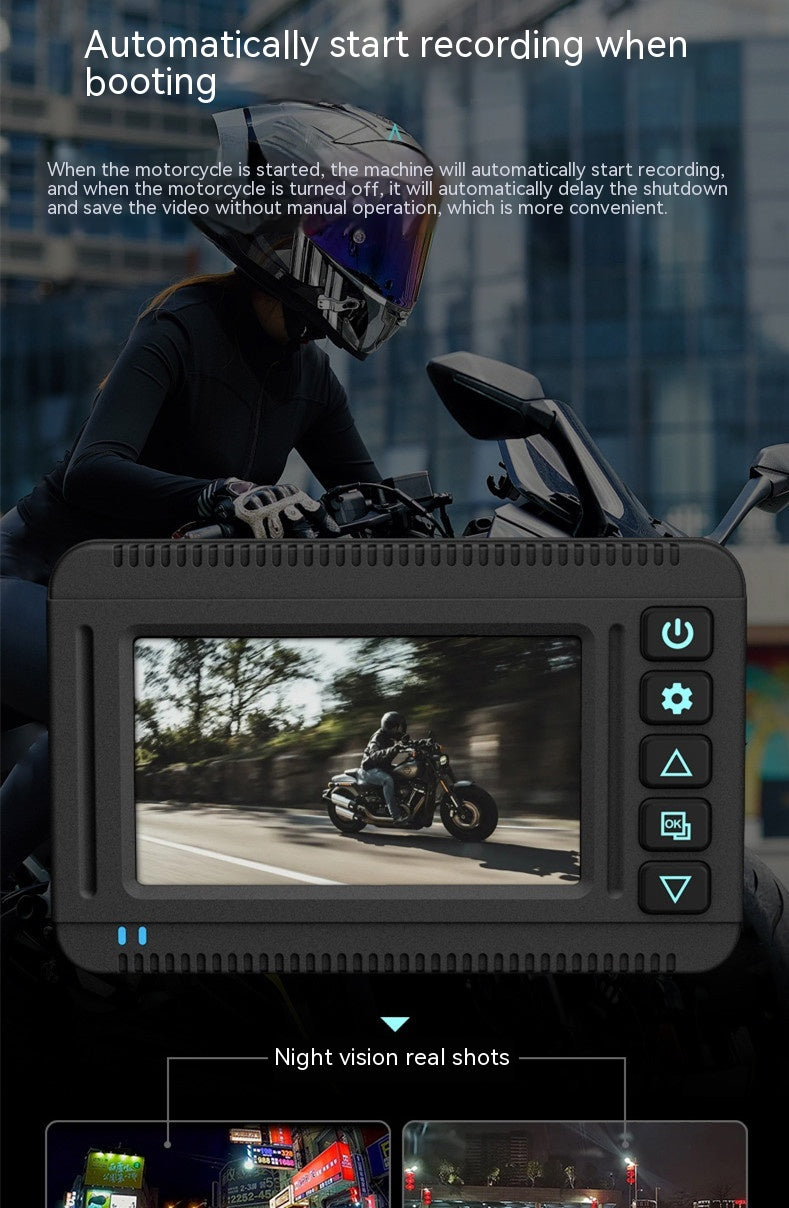 Motorrad-Kamera mit GPS